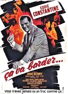 &Ccedil;a va barder - French Movie Poster (xs thumbnail)