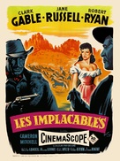 The Tall Men - French Movie Poster (xs thumbnail)