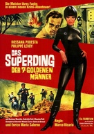 Il grande colpo dei sette uomini d&#039;oro - German Movie Poster (xs thumbnail)