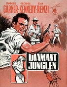 The Pink Jungle - Danish Movie Poster (xs thumbnail)