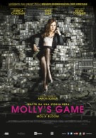 Molly&#039;s Game - Italian Movie Poster (xs thumbnail)