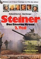 Steiner - Das eiserne Kreuz, 2. Teil - German Movie Poster (xs thumbnail)