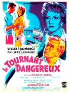 Le tournant dangereux - French Movie Poster (xs thumbnail)