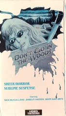 Don&#039;t Go in the Woods - VHS movie cover (xs thumbnail)