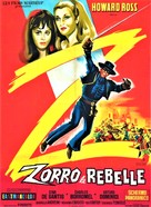 Zorro il ribelle - French Movie Poster (xs thumbnail)