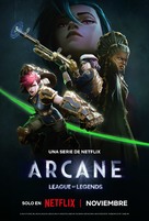 &quot;Arcane: League of Legends&quot; - Mexican Movie Poster (xs thumbnail)