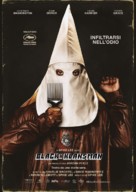 BlacKkKlansman - Swiss Movie Poster (xs thumbnail)