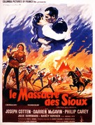 The Great Sioux Massacre - French Movie Poster (xs thumbnail)