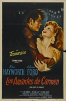 The Loves of Carmen - Spanish Movie Poster (xs thumbnail)