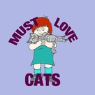 &quot;Must Love Cats&quot; - Logo (xs thumbnail)