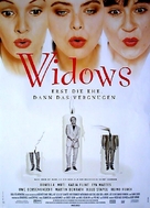 Widows - Erst die Ehe, dann das Vergn&uuml;gen - German Movie Poster (xs thumbnail)