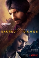 &quot;Sacred Games&quot; - British Movie Poster (xs thumbnail)