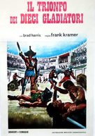 Trionfo dei dieci gladiatori, Il - Italian Movie Poster (xs thumbnail)