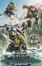 Teenage Mutant Ninja Turtles: Out of the Shadows - Malaysian Movie Poster (xs thumbnail)