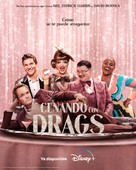 &quot;Drag Me to Dinner&quot; - Spanish Movie Poster (xs thumbnail)