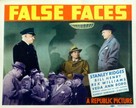 False Faces - Movie Poster (xs thumbnail)