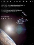 Gravity - For your consideration movie poster (xs thumbnail)