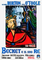 Becket - Italian Movie Poster (xs thumbnail)
