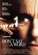 Don't Say A Word - Movie Poster (xs thumbnail)