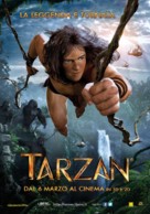 Tarzan - Italian Movie Poster (xs thumbnail)