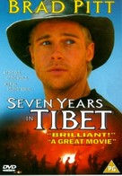 Seven Years In Tibet - British DVD movie cover (xs thumbnail)