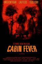 Cabin Fever - German Movie Poster (xs thumbnail)