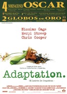 Adaptation. - Spanish Movie Poster (xs thumbnail)