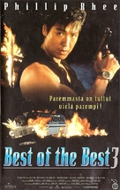 Best of the Best 3: No Turning Back - Finnish VHS movie cover (xs thumbnail)