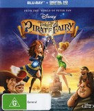 The Pirate Fairy - Australian Blu-Ray movie cover (xs thumbnail)