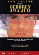 Born on the Fourth of July - German DVD movie cover (xs thumbnail)