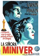Mrs. Miniver - Spanish Movie Poster (xs thumbnail)