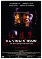 The Red Violin - Spanish Movie Poster (xs thumbnail)