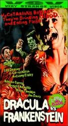 Dracula Vs. Frankenstein - VHS movie cover (xs thumbnail)