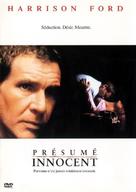 Presumed Innocent - Canadian DVD movie cover (xs thumbnail)