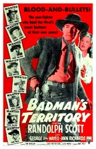 Badman&#039;s Territory - Movie Poster (xs thumbnail)