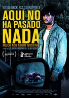 Aqu&iacute; no ha pasado nada - Chilean Movie Poster (xs thumbnail)