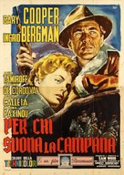 For Whom the Bell Tolls - Italian Movie Poster (xs thumbnail)