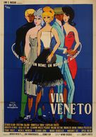 Via Veneto - Italian Movie Poster (xs thumbnail)