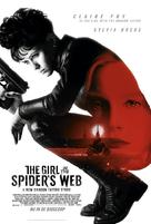 The Girl in the Spider&#039;s Web - Dutch Movie Poster (xs thumbnail)