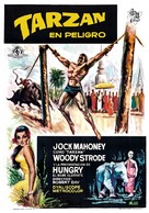 Tarzan&#039;s Three Challenges - Spanish Movie Poster (xs thumbnail)