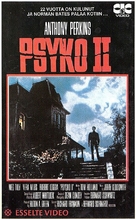 Psycho II - Finnish VHS movie cover (xs thumbnail)
