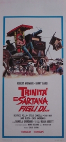 Trinit&agrave; e Sartana figli di... - Italian Movie Poster (xs thumbnail)