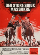 The Great Sioux Massacre - Danish Movie Poster (xs thumbnail)