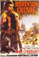 Robinson Crusoe - German Movie Poster (xs thumbnail)