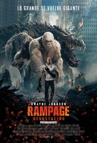 Rampage - Argentinian Movie Poster (xs thumbnail)