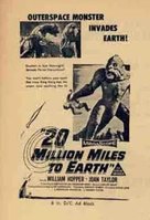 20 Million Miles to Earth - Australian Movie Poster (xs thumbnail)