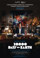 20,000 Days on Earth - Finnish Movie Poster (xs thumbnail)
