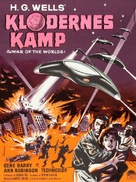 The War of the Worlds - Danish Movie Poster (xs thumbnail)