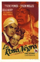 The Black Rose - Spanish Movie Poster (xs thumbnail)