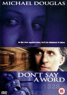 Don&#039;t Say A Word - British Movie Cover (xs thumbnail)